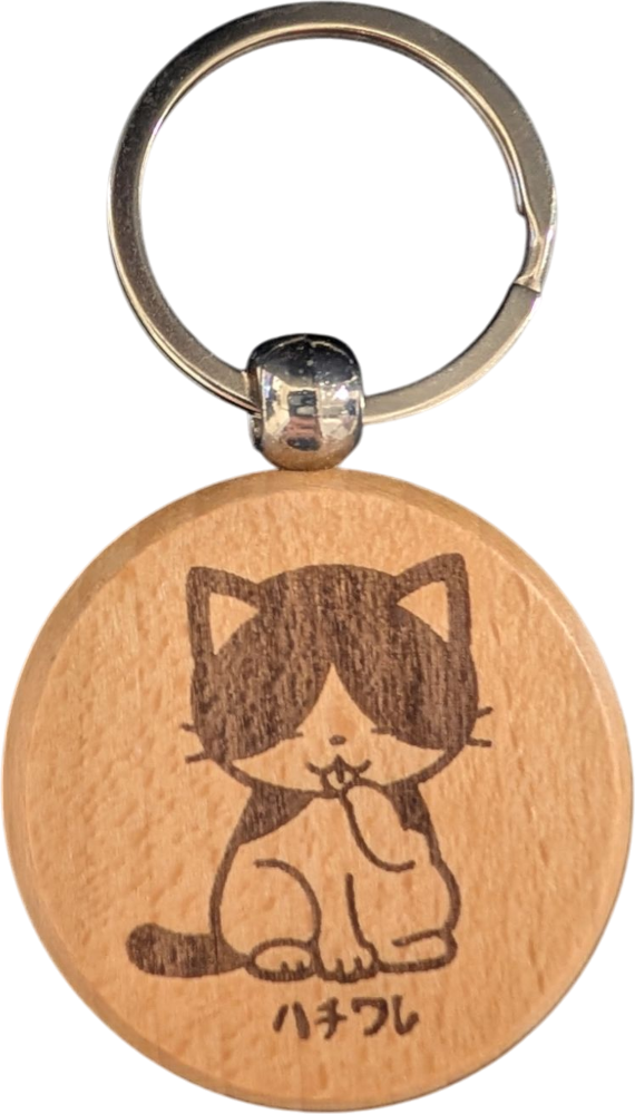 ねこ（ハチワレ）